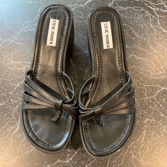 steve madden baxlie wedge sandal